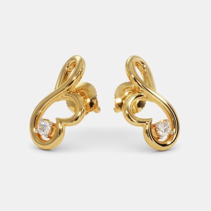 The Cheerful Stud Earrings