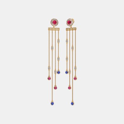 The Anastasia Front Back Earrings