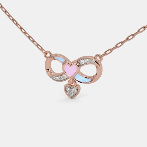 The Infiniti Heart Necklace