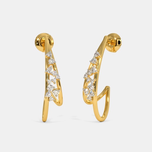 The Astrid J Hoop Earrings