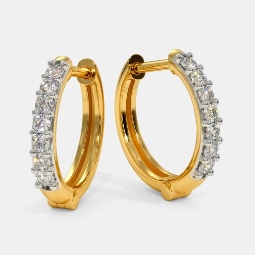 Buy 400+ Hoops Earrings Online | BlueStone.com - India's #1 Online ...