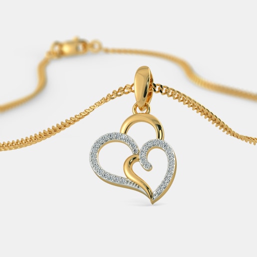 The Heart In Heart Pendant
