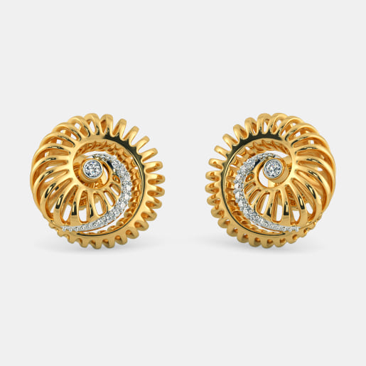 The Carapace Stud Earrings
