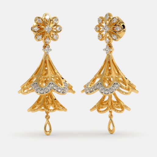 Kaan mein jhumka on sale design