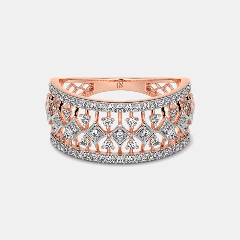 The Alora Band Ring - Angle View 2