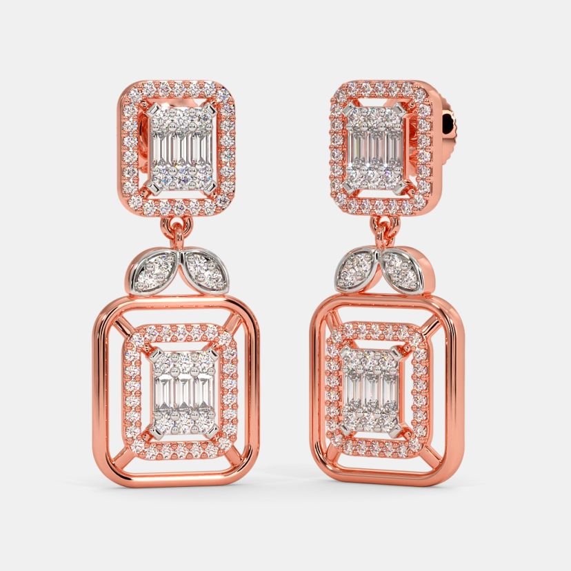 The Amalita Bridal Drop Earrings - image 1