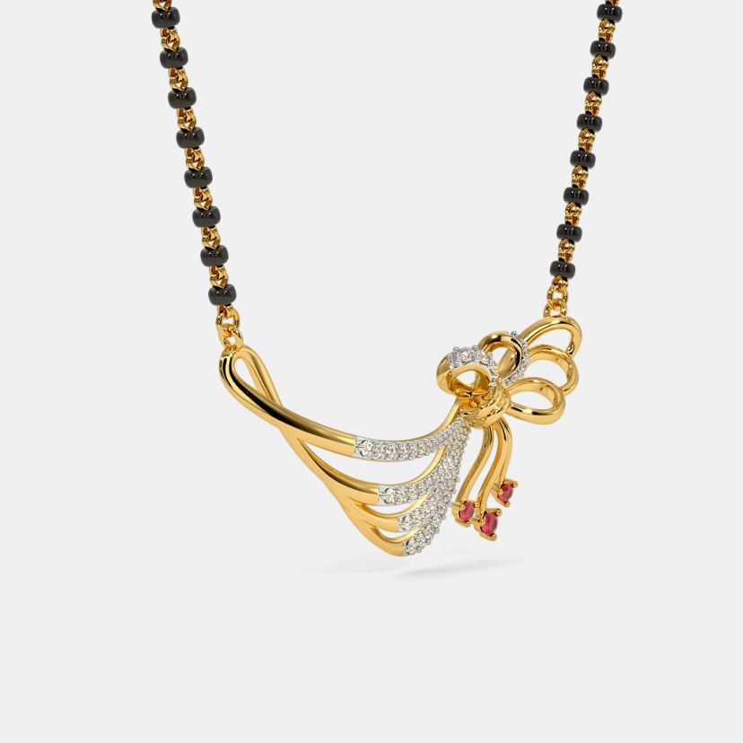 The Madhavni Mangalsutra Pendant - image 6