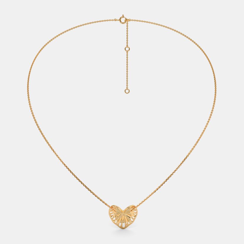 The Inverted Leafy Pendant Necklace - image 5