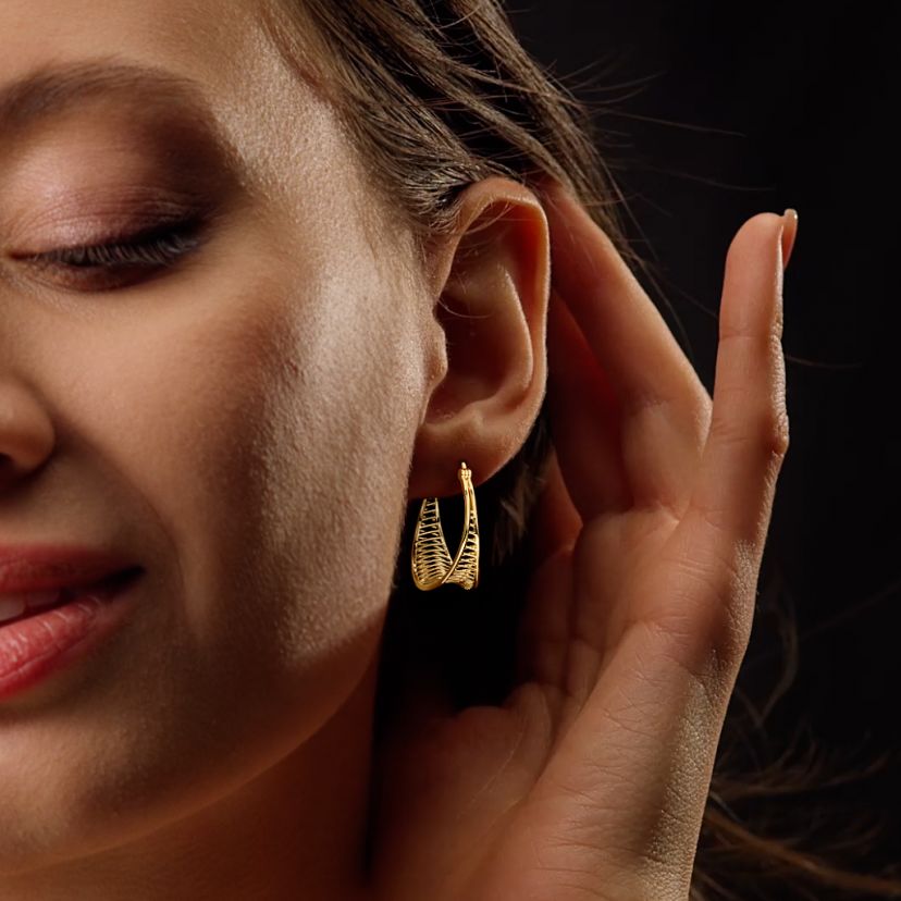 The Youthful Hoop Earrings - image 3