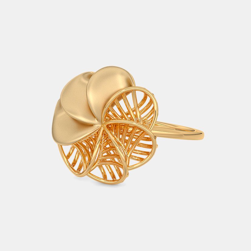 The Botanically Flowing Mushroom Ring - image 7