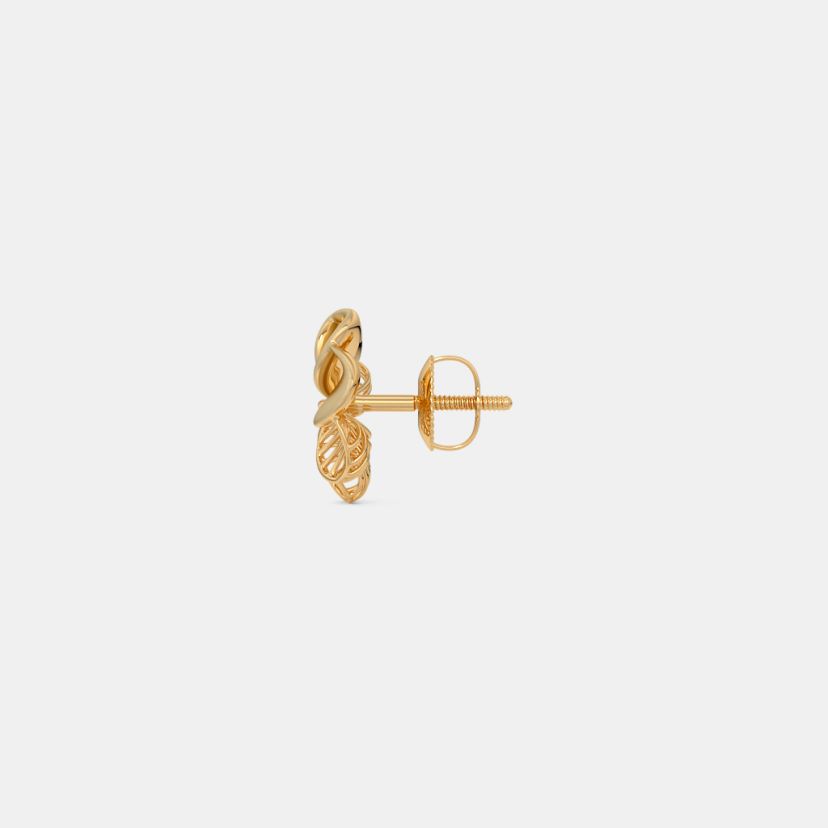 The Botanically Flowing Stud Earrings - image 9