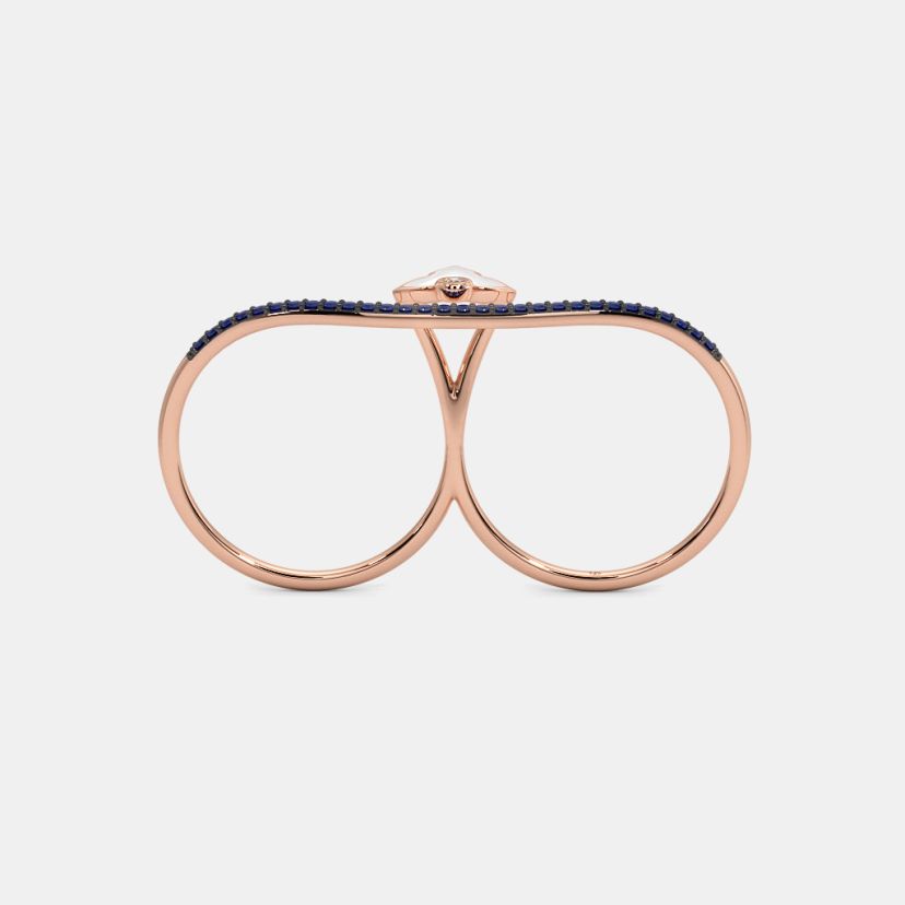The Avenue Two Finger Ring - image 8