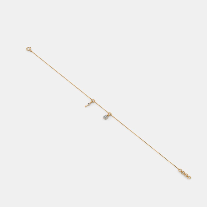 The Rhys Anklet - Angle View 2