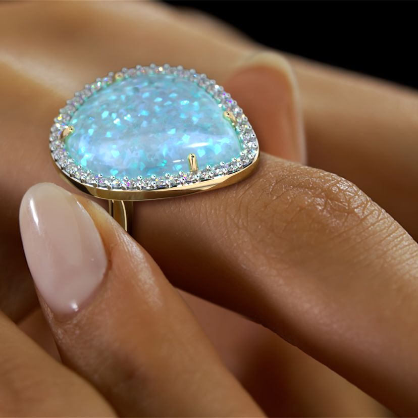 The Deya Cocktail Ring - image 6