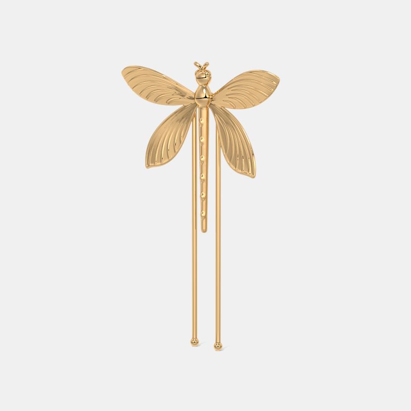 The Duskglide Dragonfly Hair Pin - image 1