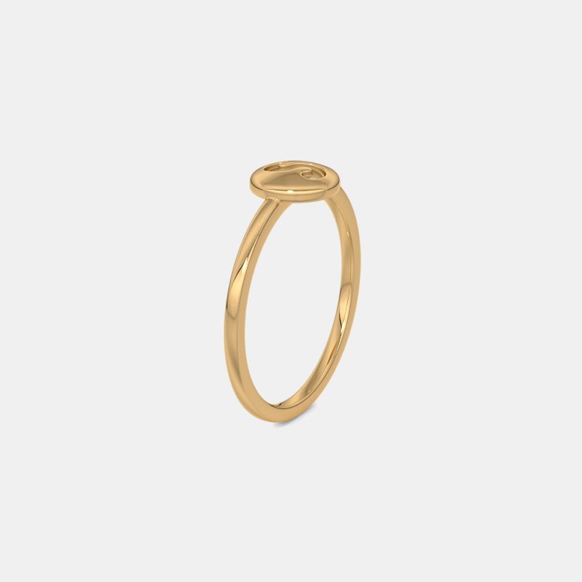 The Elvy S Initial Kids Ring - image 6