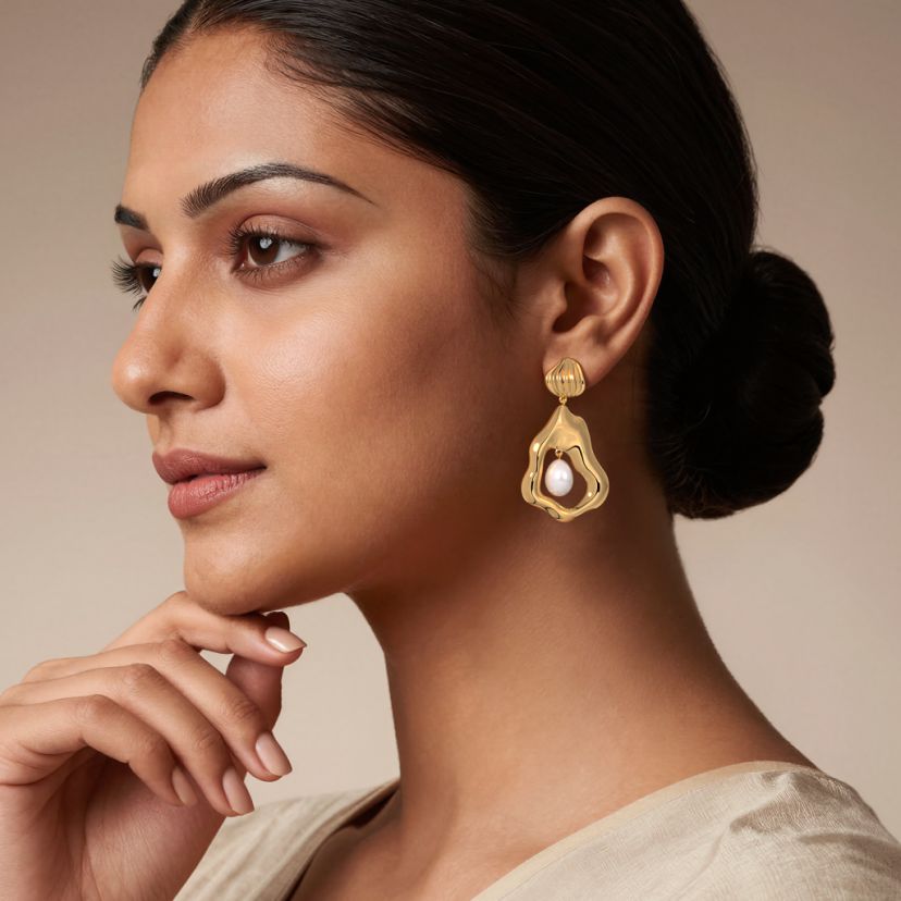 The Aumbro Drop Earrings - image 3