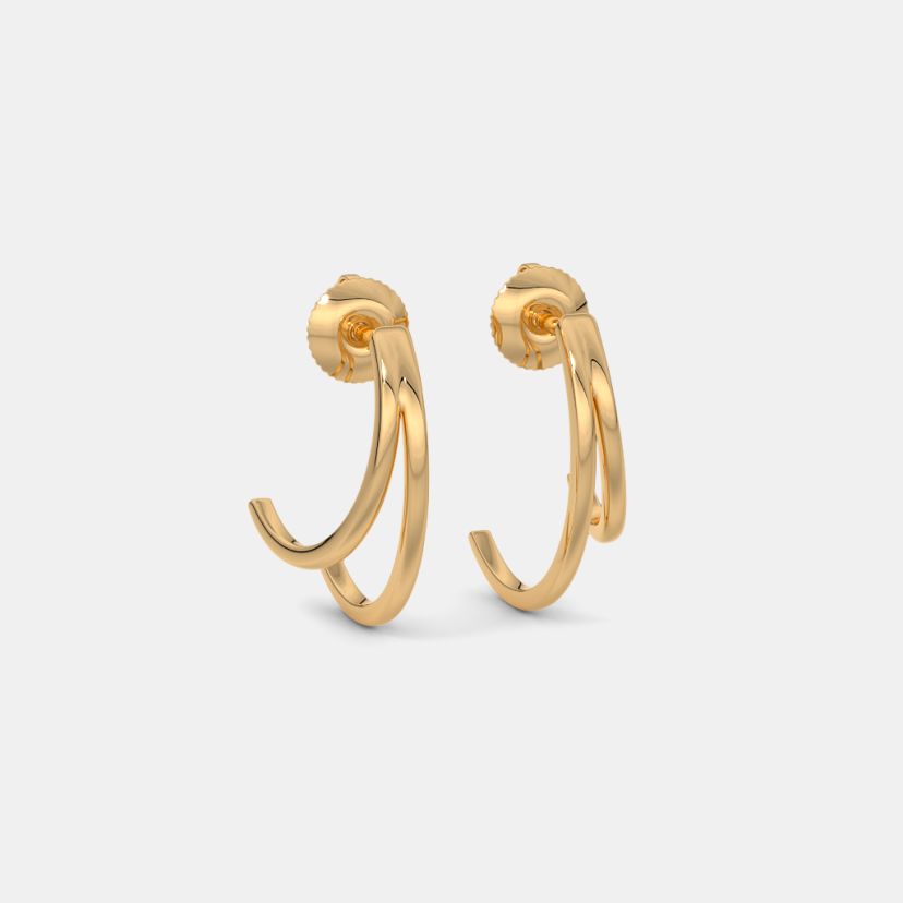 The Viore J Hoop Earrings - image 5