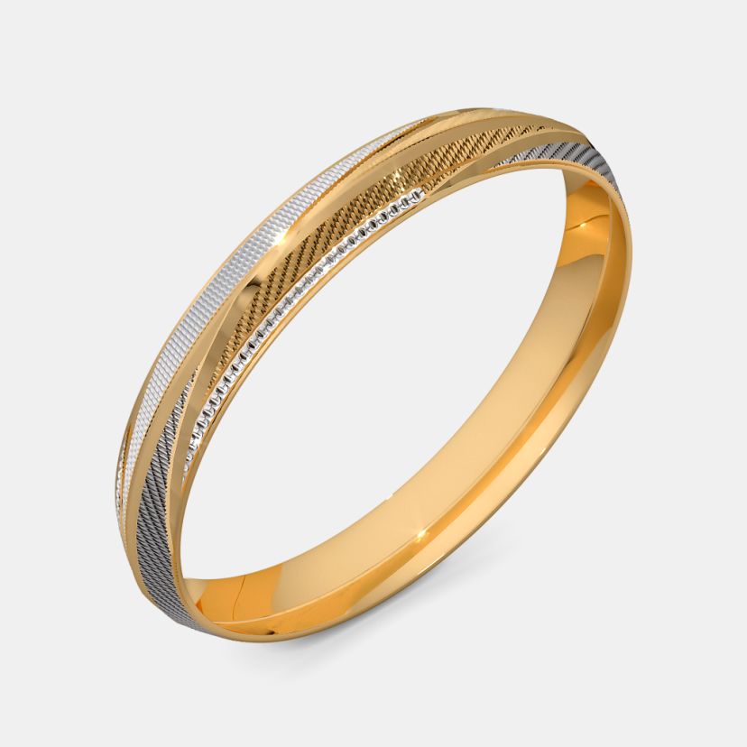 Buy Men's Gold Bangles Designs Online India's #1