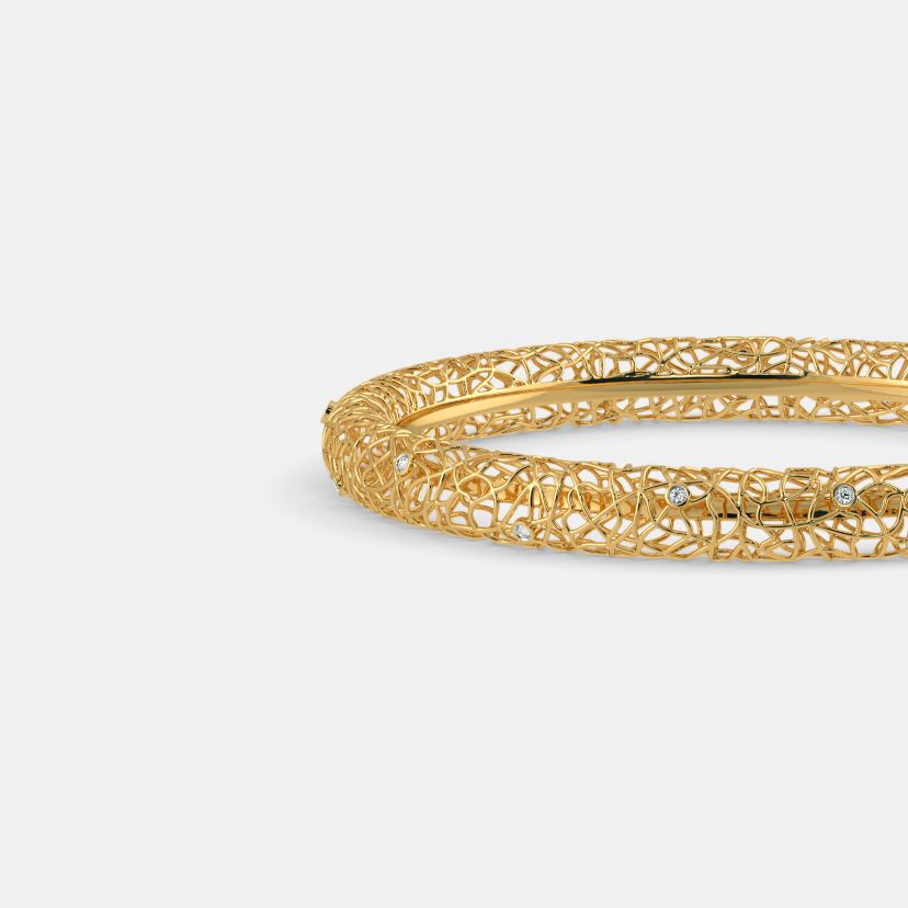 The Netra Lattice Bangle - image 1