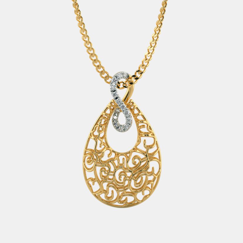 The Pear Lattice Pendant - image 7