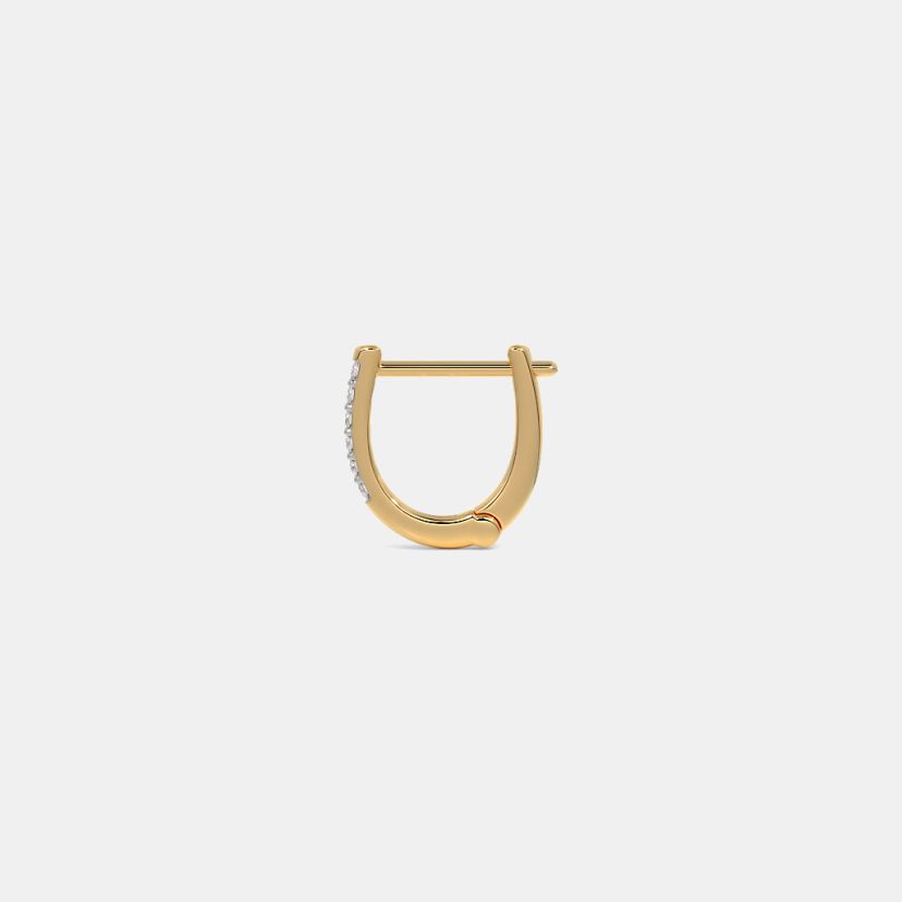 The Handan Huggie Earrings - image 9