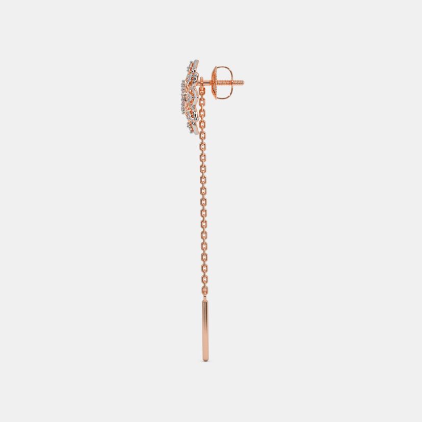 The Niddle Flower Sui Dhaga Earrings - image 6