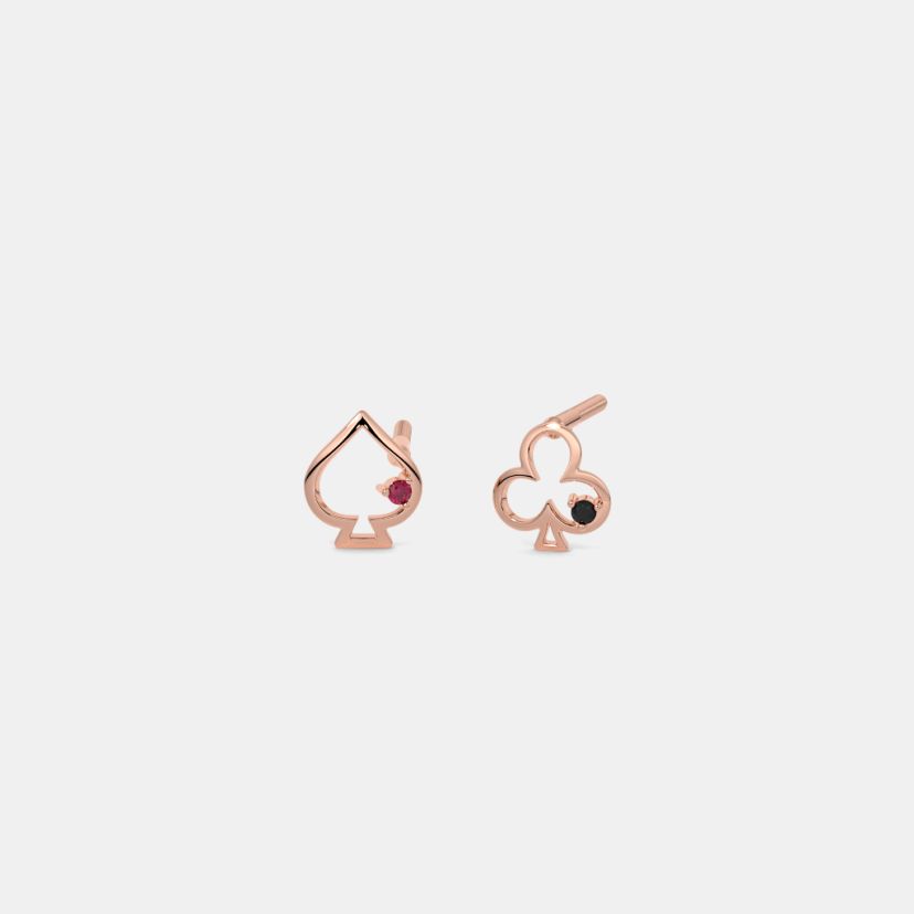 The Card Clash Mismatch Earrings - image 1