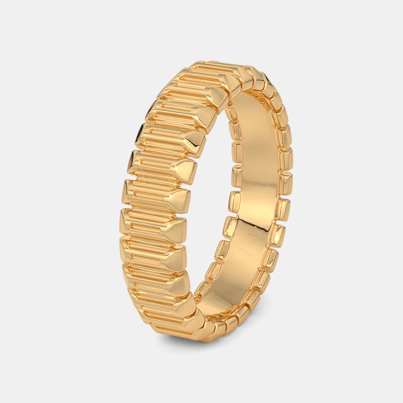 The Modulor Band Ring For Him - image 1