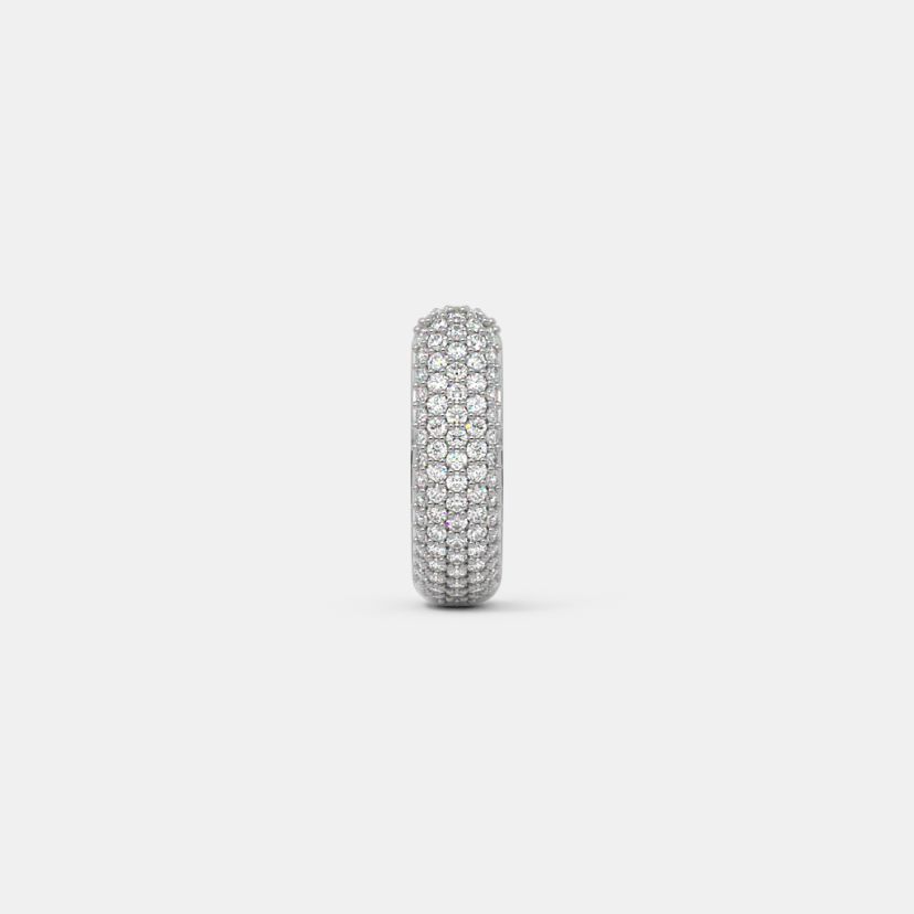 The Pave Pulse Huggie Earrings - image 6