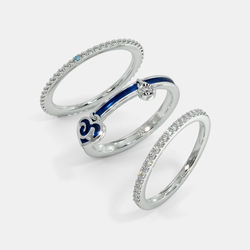 The Shelley Cloud Stackable Ring - image 4