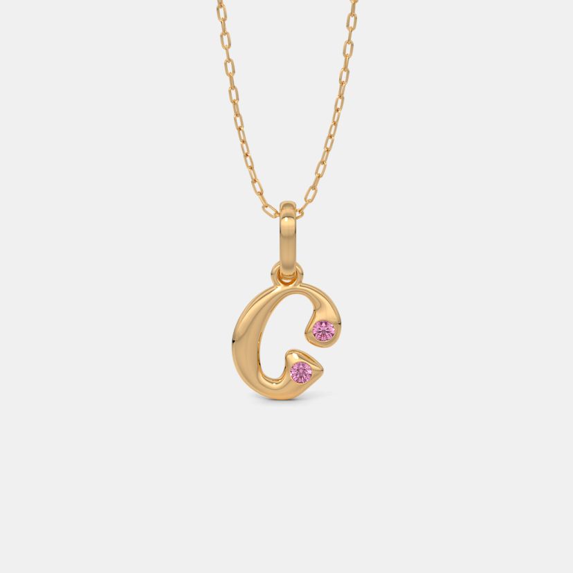 The Glimma G Initial Pendant - image 5