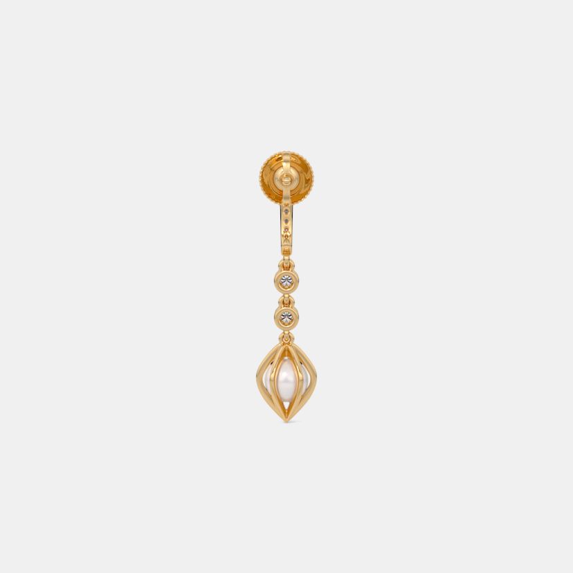 The Nacrisse Dangle Hoop Earrings - image 6