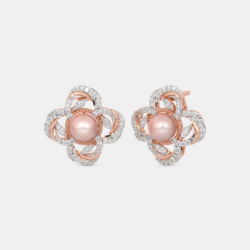 The Pearlique Stud Earrings - image 1