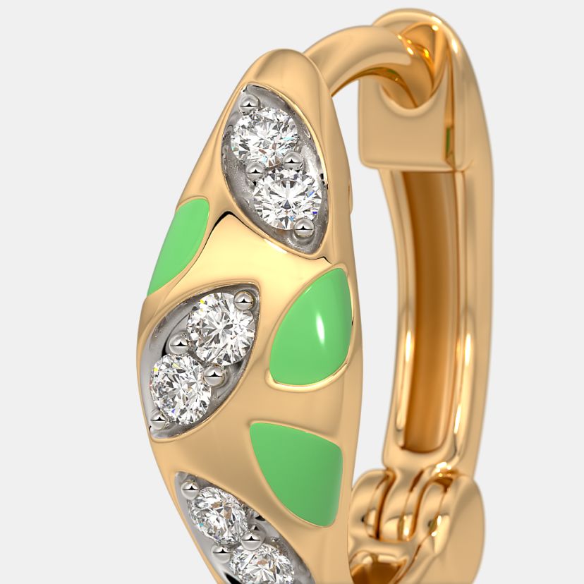 The Evonix Huggie Earrings - image 4