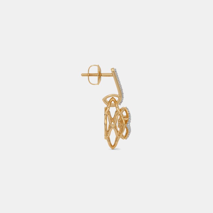The Oscillia Dangle Hoop Earrings - image 7