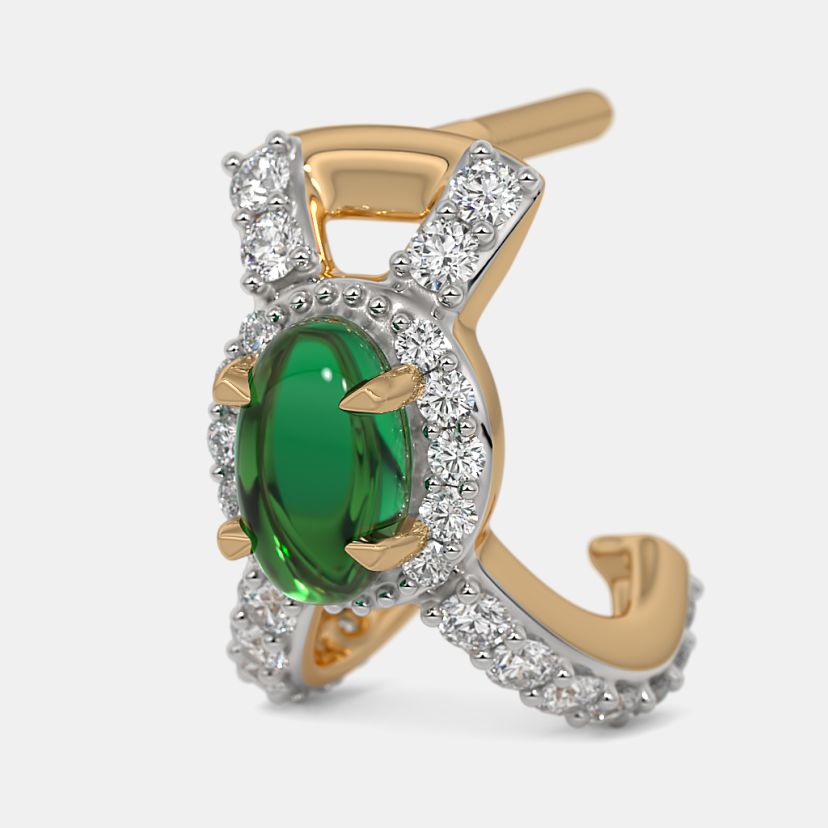 The Noeva J Hoop Earrings - image 4