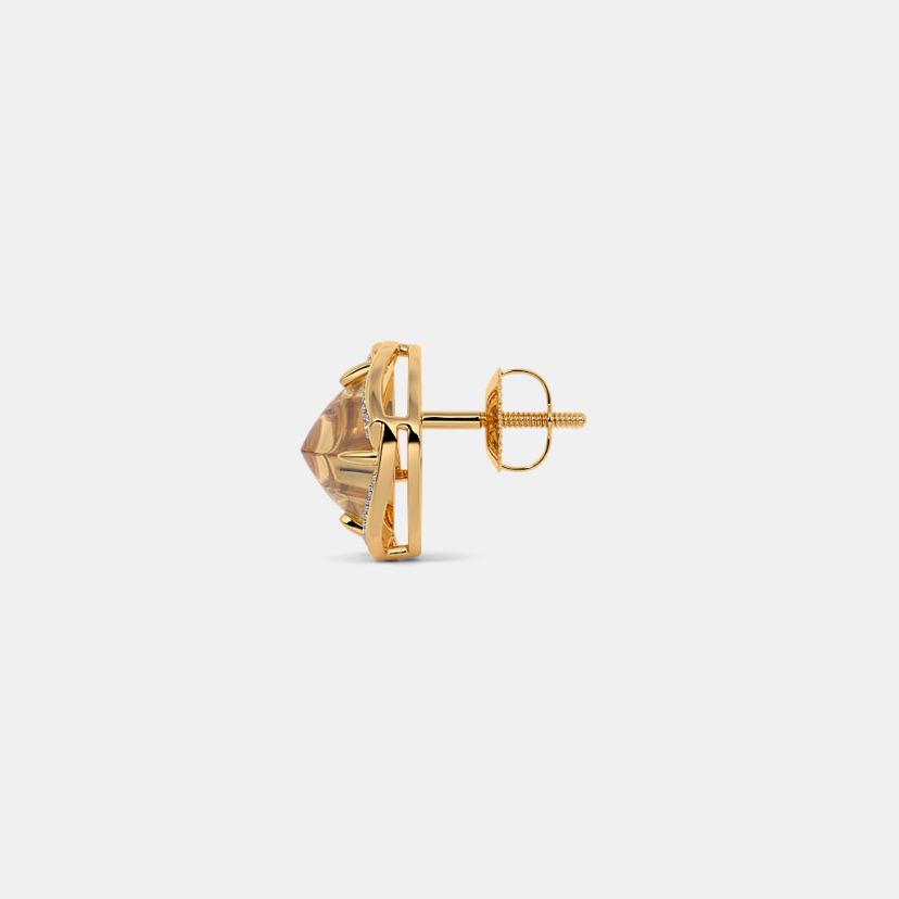 The Citrine Stud Earrings - image 9