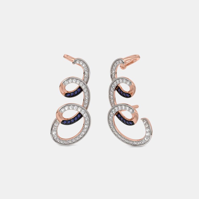 The Rowana Ear Climber Earrings - image 1