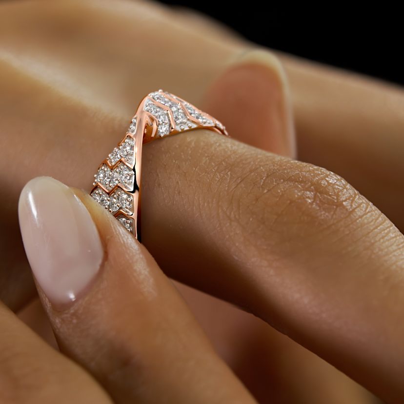 The Twirlesque Band Ring - image 6