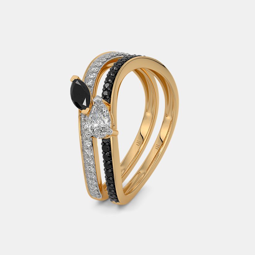 The Ombraesque Stackable Ring - image 1