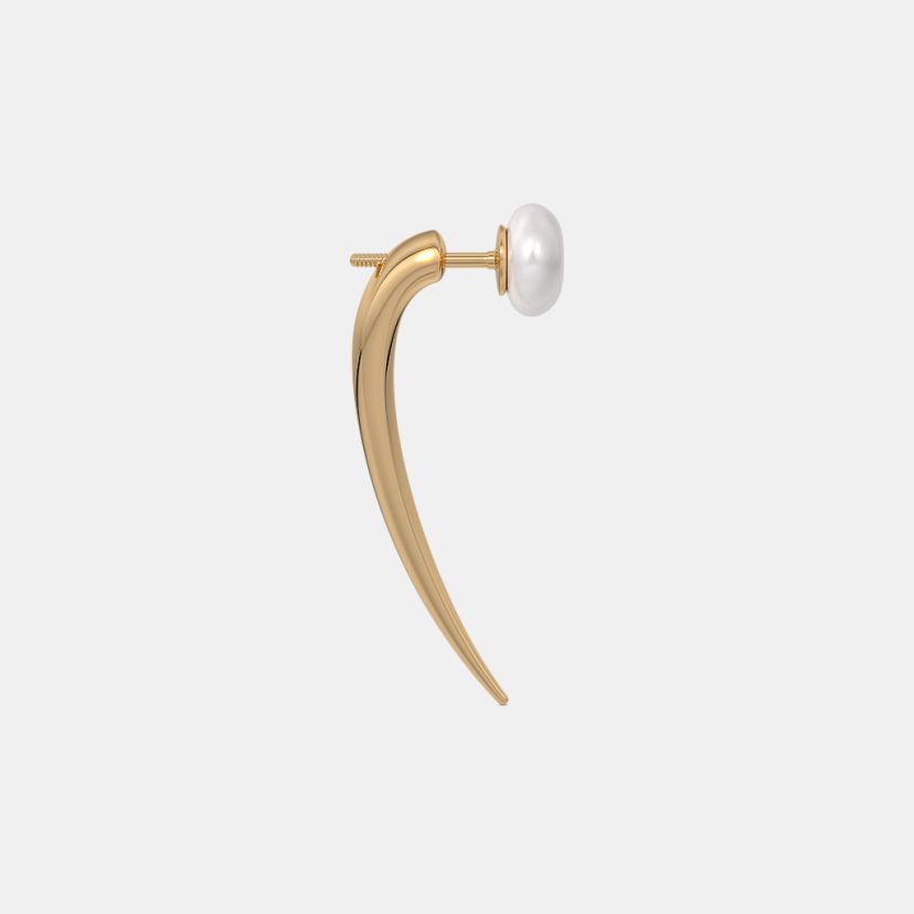 The Lunae Claw Front Back Earrings - image 7
