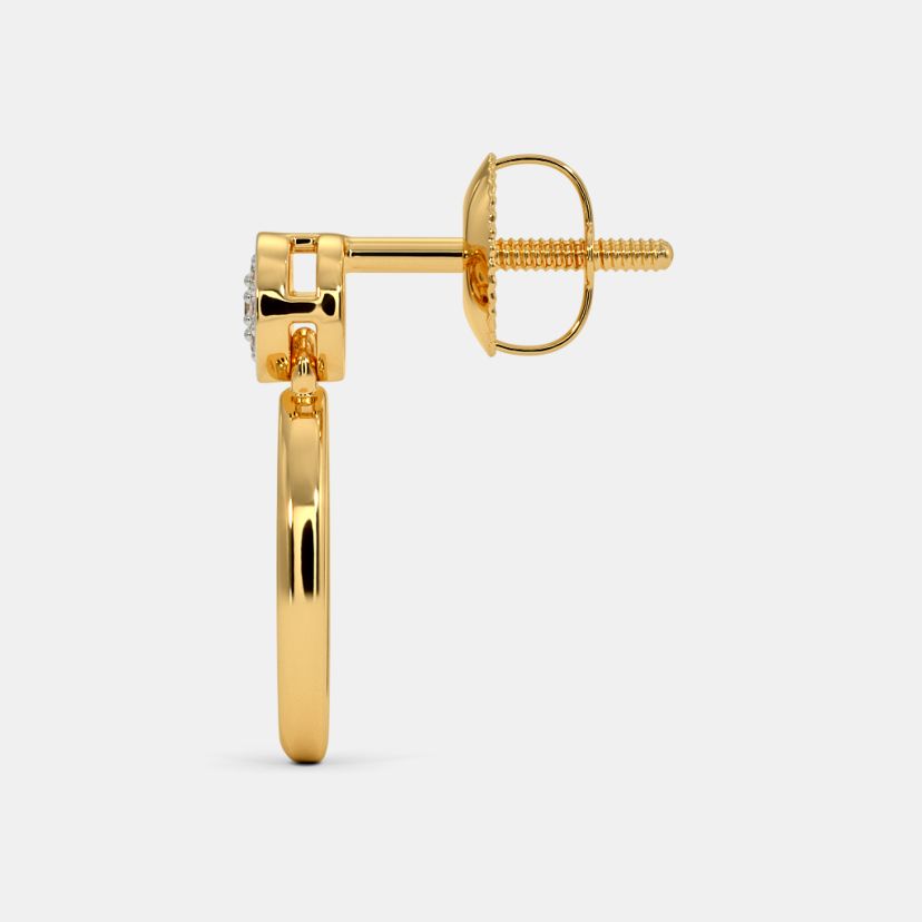 The Ilsa Pave Drops Earrings - image 4
