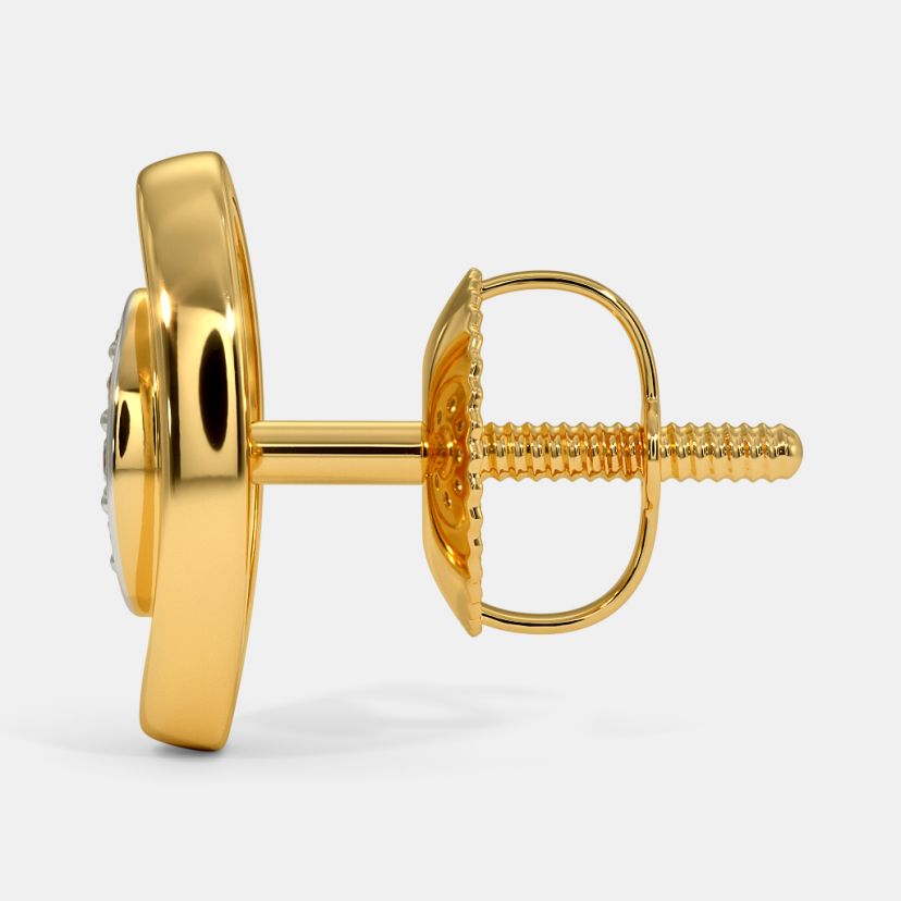 The Ilias Pave Stud Earrings - image 5