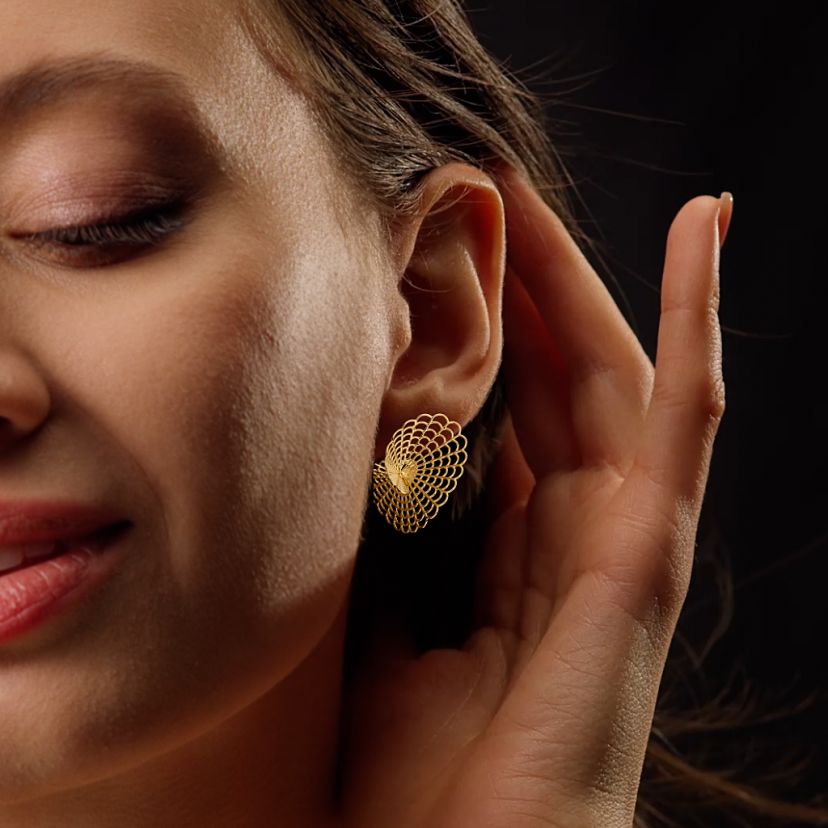 The Elied Stud Earrings - image 3