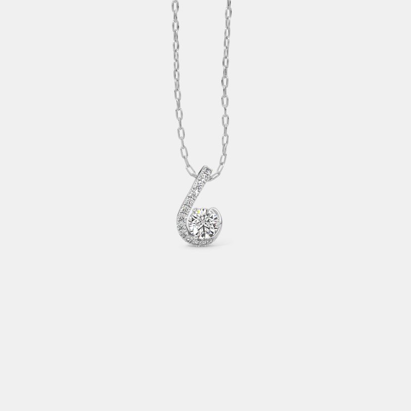The Orienna Solitaire Pendant - image 5