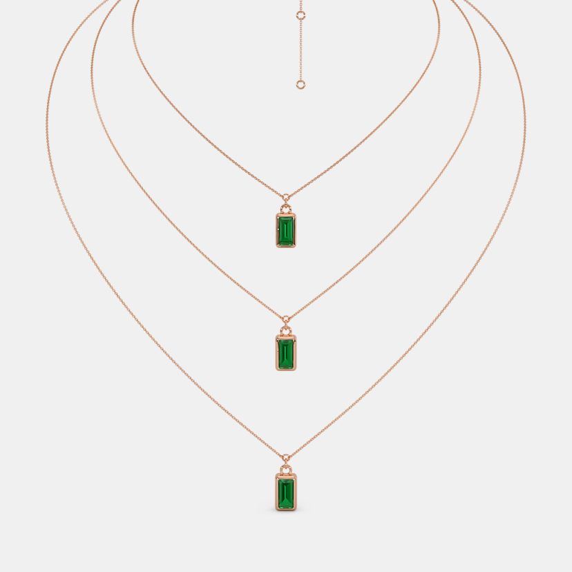 The Mahogany Layered Necklace - image 1