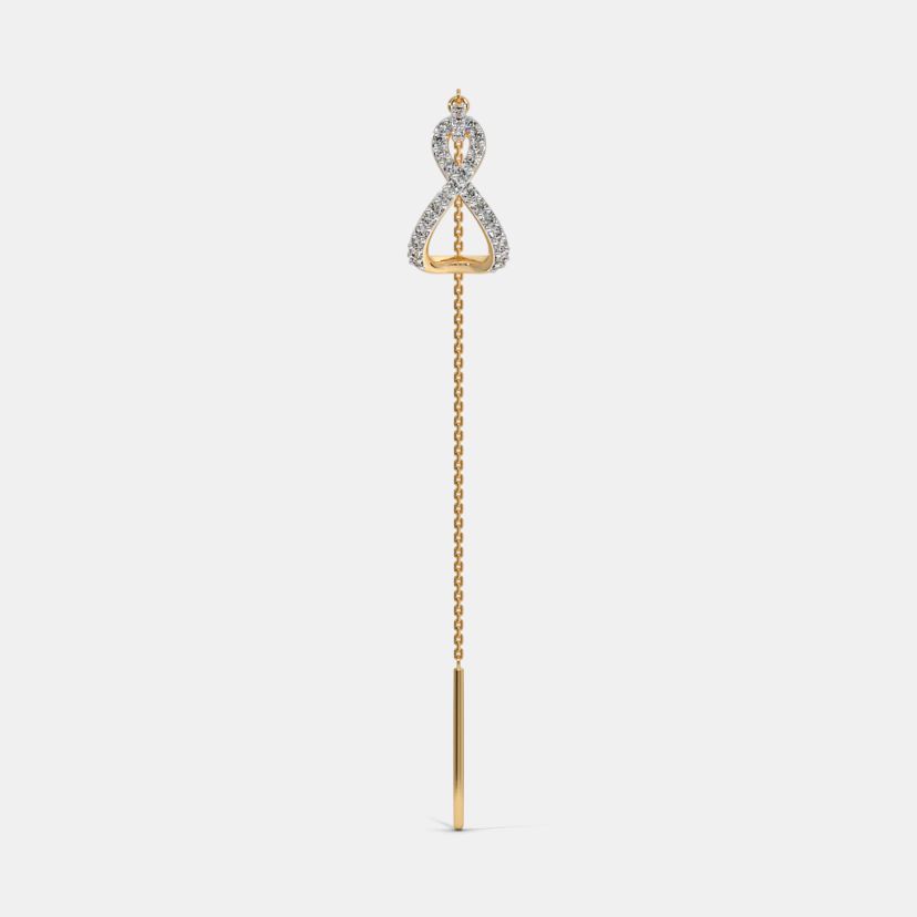The Pure Infinite Sui Dhaga Earrings - image 4