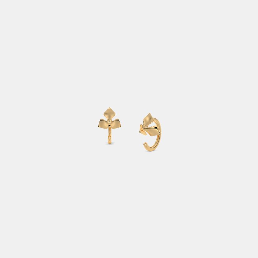 The Raahini Multi Pierced Hoop Earrings - image 1