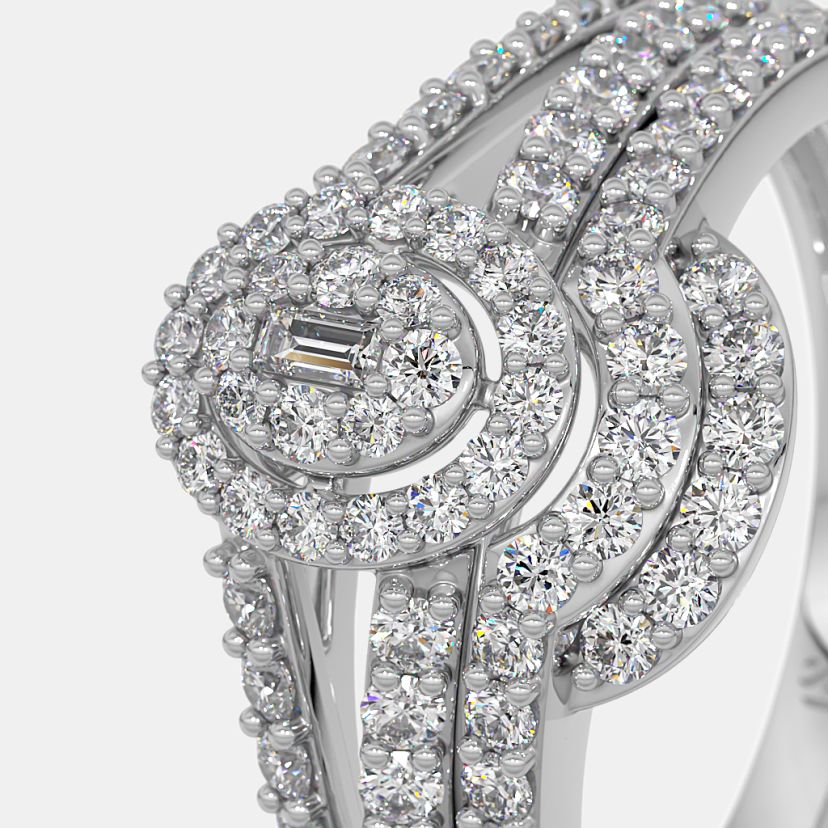 The Ethereal Tide Bridal Ring Set - image 5